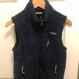 Blue fleece Patagonia vest